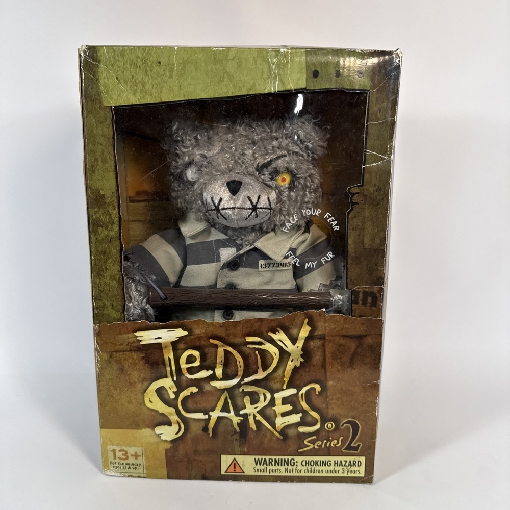 Applehead Factory Teddy Scares Granger Evermore 12" Series 2 Crushed Box